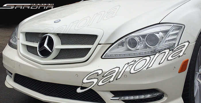 Custom Mercedes S Class  Sedan Grill (2007 - 2009) - $1150.00 (Part #MB-028-GR)
